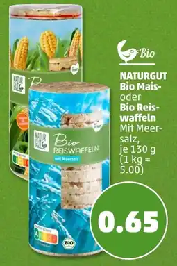 PENNY NATURGUT Bio Mais oder Bio Reiswaffeln Angebot