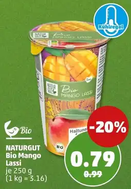 PENNY Naturgut bio mango lassi Angebot
