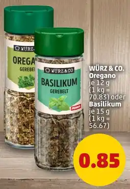 PENNY Würz & co. oregano oder basilikum Angebot