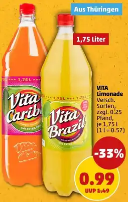 PENNY Vita limonade Angebot