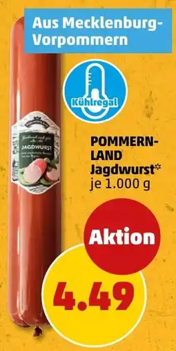 PENNY Pommernland jagdwurst Angebot