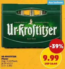 PENNY Ur-krostitzer pilsner Angebot