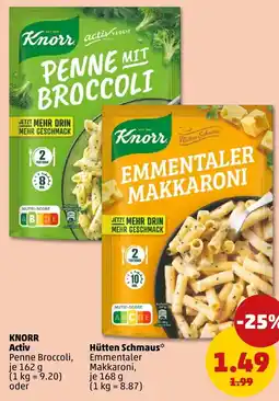 PENNY Knorr activ oder hütten schmaus Angebot