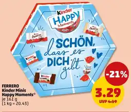 PENNY Ferrero kinder minis happy moments Angebot