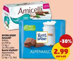 PENNY Ritter sport amicelli oder bunte vielfalt Angebot