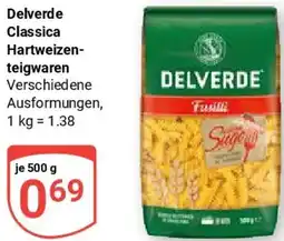 Globus Delverde Classica Hartweizenteigwaren Angebot