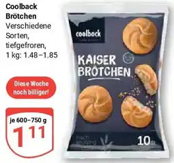 Globus Coolback Brötchen Angebot