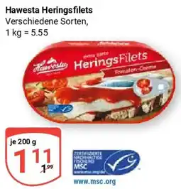 Globus Hawesta Heringsfilets Angebot