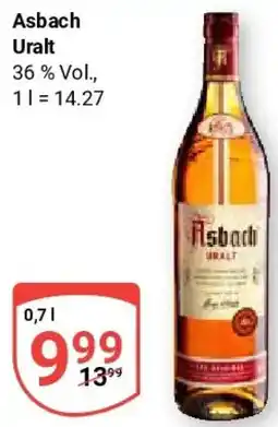 Globus Asbach Uralt Angebot