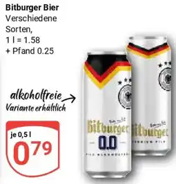 Globus Bitburger Bier Angebot