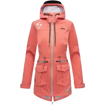 Netto Marken-Discount MARIKOO Damen Softshelljacke Outdoor Funktionsjacke aus Wasserabweisendem Obermaterial Ulissaa Angebot