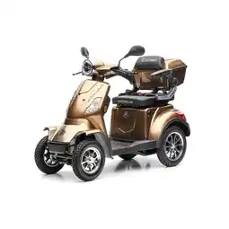 Netto Marken-Discount Seniorenmobil P4000, Lithium-Akku, 25 km/h, 1000 Watt, Braun Angebot