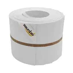 Netto Marken-Discount zaun zu Sichtschutzstreifen Delux-P Einzelstreifen Wabenstruktur Weiß 10x 2,55m Angebot