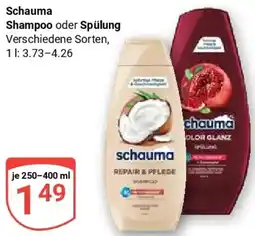 Globus Schauma Shampoo oder Spülung Angebot