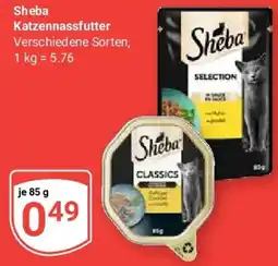 Globus Sheba Katzennassfutter Angebot