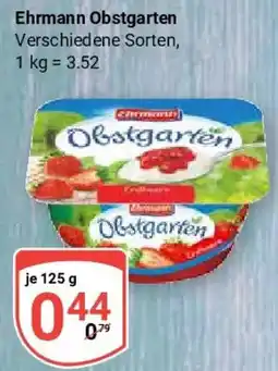 Globus Ehrmann Obstgarten Angebot