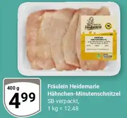 Globus Fräulein Heidemarie Hähnchen-Minutenschnitzel Angebot