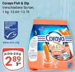 Globus Coraya Fish & Dip Angebot