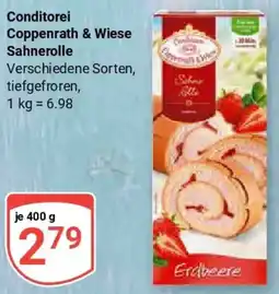 Globus Conditorei Coppenrath & Wiese Sahnerolle Angebot