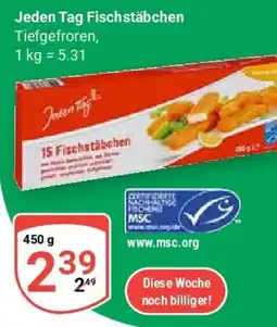 Globus Jeden Tag Fischstäbchen Angebot