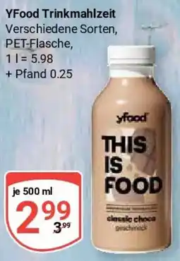 Globus YFood Trinkmahlzeit Angebot