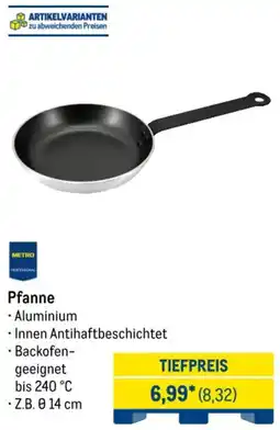 METRO METRO PROFESSIONAL Pfanne Angebot