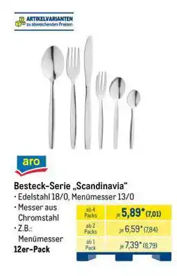 METRO aro Angebot