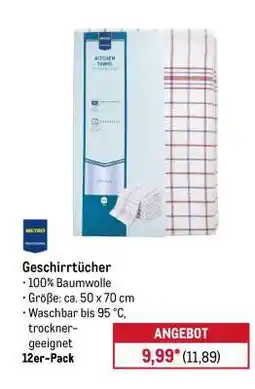 METRO Geschirrtücher Angebot