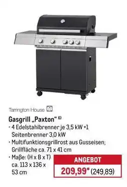 METRO Gasgrill „Paxton“ Angebot