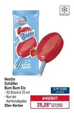 METRO Nestle Schöller Bum Bum Eis Angebot