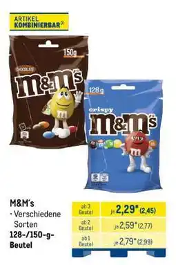 METRO M&M’s Angebot