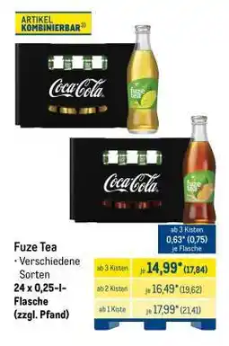 METRO Fuze Tea Angebot
