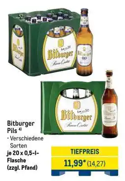 METRO Bitburger Pils Angebot