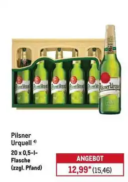 METRO Pilsner Urquell Angebot