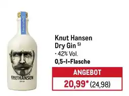 METRO KNUT HANSEN Dry Gin Angebot
