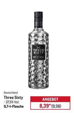 METRO THREE SIXTY Angebot