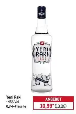 METRO Yeni Raki Angebot