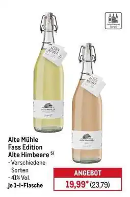 METRO Alte Mühle Fass Edition Alte Himbeere Angebot