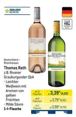 METRO Thomas Rath Angebot