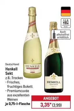 METRO Henkell Sekt Angebot
