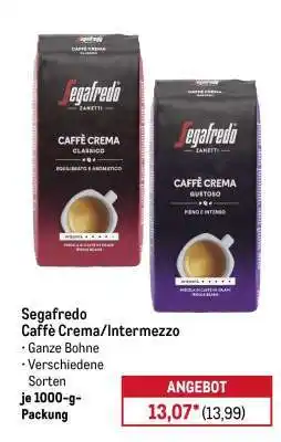 METRO Segafredo Caffè Crema Intermezzo Angebot