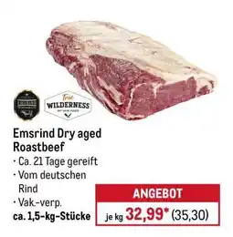 METRO Emsrind Dry aged Roastbeef Angebot