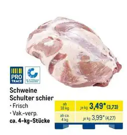 METRO Schweine Schulter schier Angebot