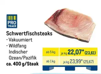 METRO Schwertfischsteaks Angebot