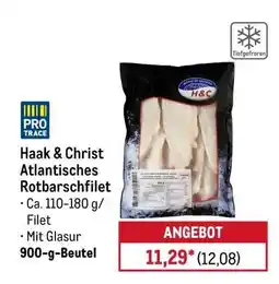 METRO Haak & Christ Atlantisches Rotbarschfilet Angebot