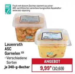 METRO Lauenroth ASC Garnelen Angebot