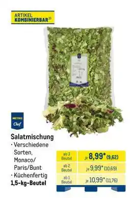 METRO Salatmischung Angebot