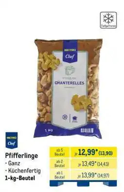 METRO Pfifferlinge Angebot