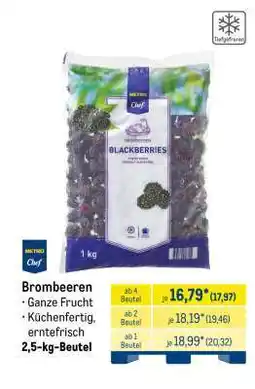 METRO Brombeeren Angebot