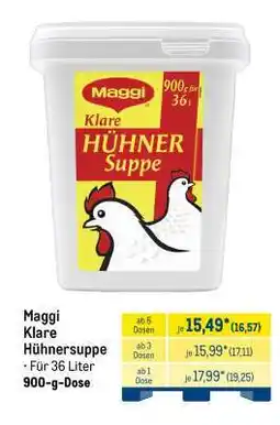 METRO Maggi Klare Hühnersuppe Angebot